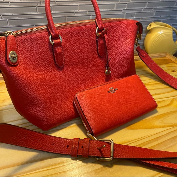 Coach Cara satchel - Picture 3 of 14